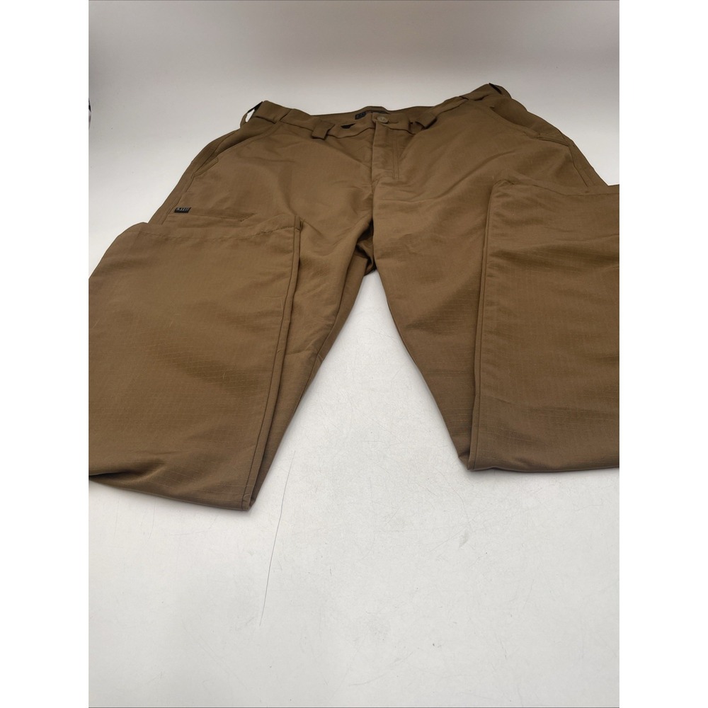 5.11 Tactical Pants 511 TLBLIN-4389-1 Waist 34x32 Tan/Brown Ripstop